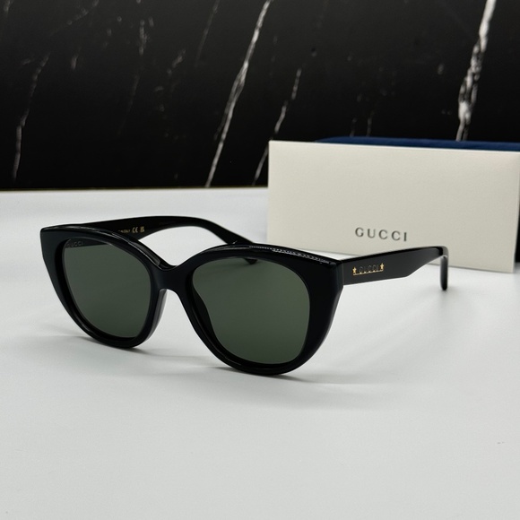 Gucci Accessories - NEW GG1588S 001 GUCCI BLACK GREY CAT EYE WOMEN GUCCI SUNGLASSES